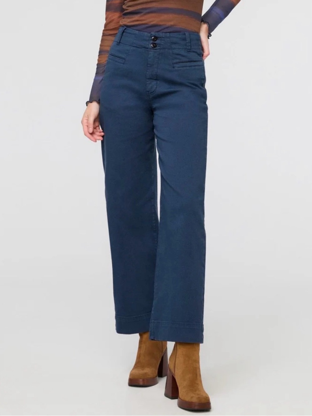 DU/ER High-Waist Wide Leg Pants